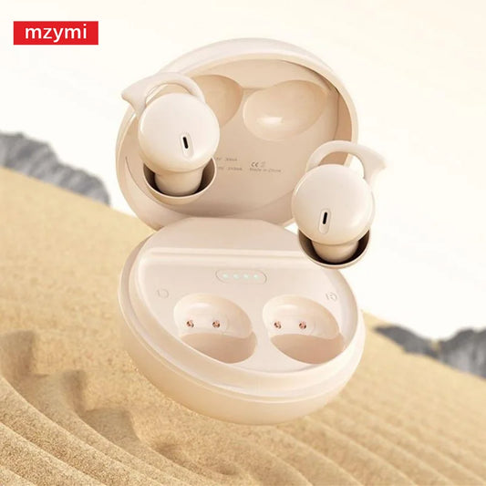 mzymi Q26s Wireless Sleeping Earbud In Ear Bluetooth Headphone Mini Invisible Earphone Noise Cancelling HIFI Stereo TWS Headset