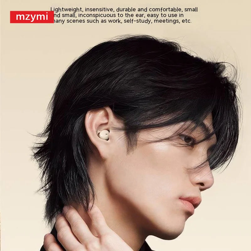 mzymi Q26s Wireless Sleeping Earbud In Ear Bluetooth Headphone Mini Invisible Earphone Noise Cancelling HIFI Stereo TWS Headset